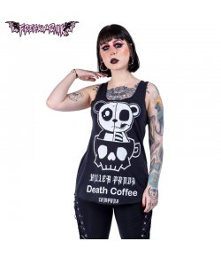 Débardeur Panda  Death Coffee