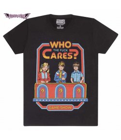 T-shirt Steven Rhodes Who The Fuck Cares
