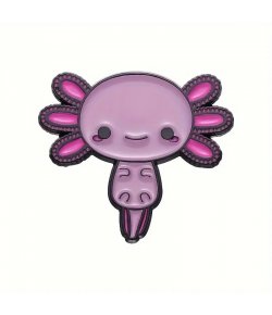 Pins Axolotl Violet Et Rose