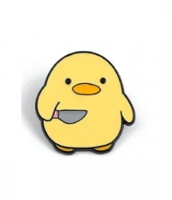 Pins Canard Couteau